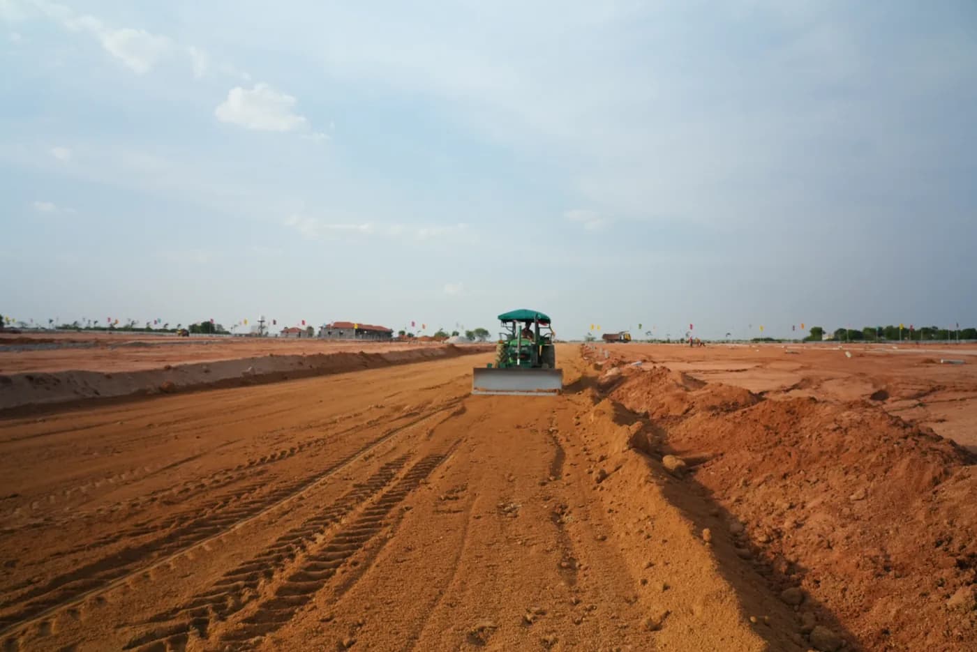 Road formation work